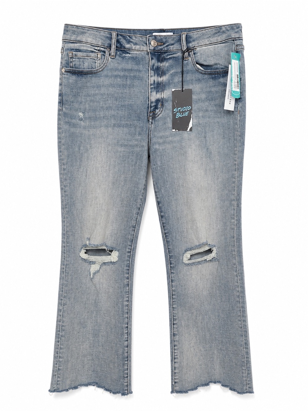 Studio Blue Stitch Fix Emma High Rise Cropped Bootcut Jeans 31 / 12
